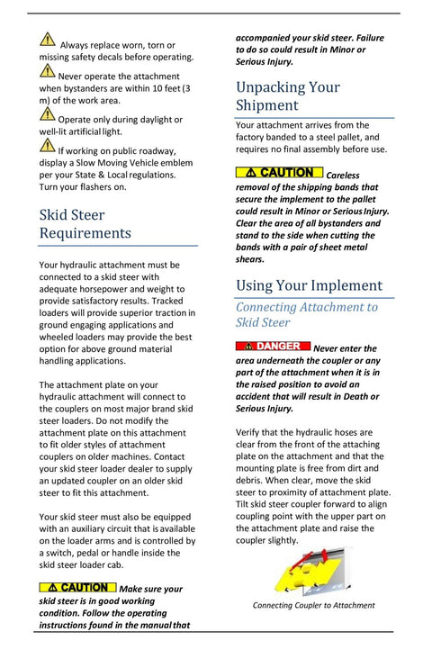 8" Tree Shear Attachment for Skid Steer Loaders – Universal Quick Attach Land Clearing Shear SU279484 - with | Sold by Uncle Wiener's Wholesale