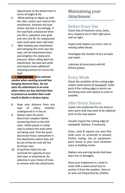 8" Tree Shear Attachment for Skid Steer Loaders – Universal Quick Attach Land Clearing Shear SU279484 - with | Sold by Uncle Wiener's Wholesale