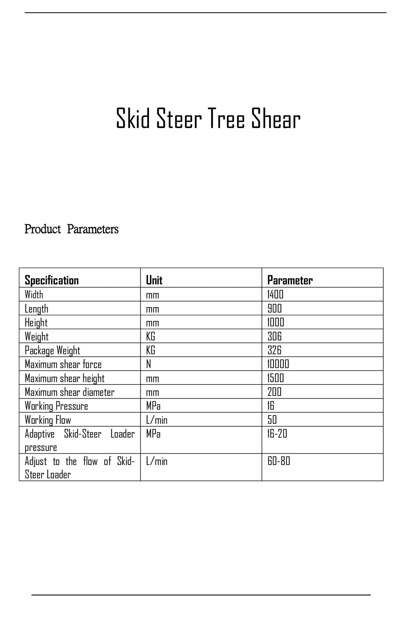 8" Tree Shear Attachment for Skid Steer Loaders – Universal Quick Attach Land Clearing Shear SU279484 - with | Sold by Uncle Wiener's Wholesale