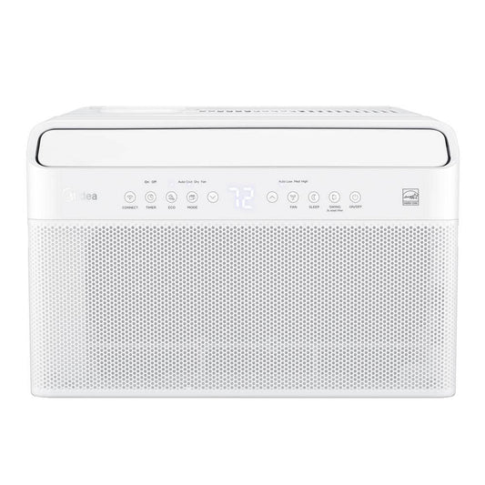 8,000 BTU U - Shaped Inverter Window Air Conditioner WiFi, 9X Quieter, Over 35% Energy Savings ENERGY STAR MOST EFFICIENT - with | Sold by Uncle Wiener's Wholesale