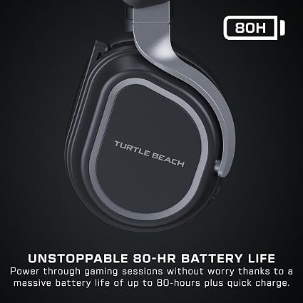 Turtle Beach Stealth 700 Gen 3 Wireless Gaming Headset for Xbox, PS5, PS4 & PC – Bluetooth, 60mm Drivers, 80-Hour Battery, Black