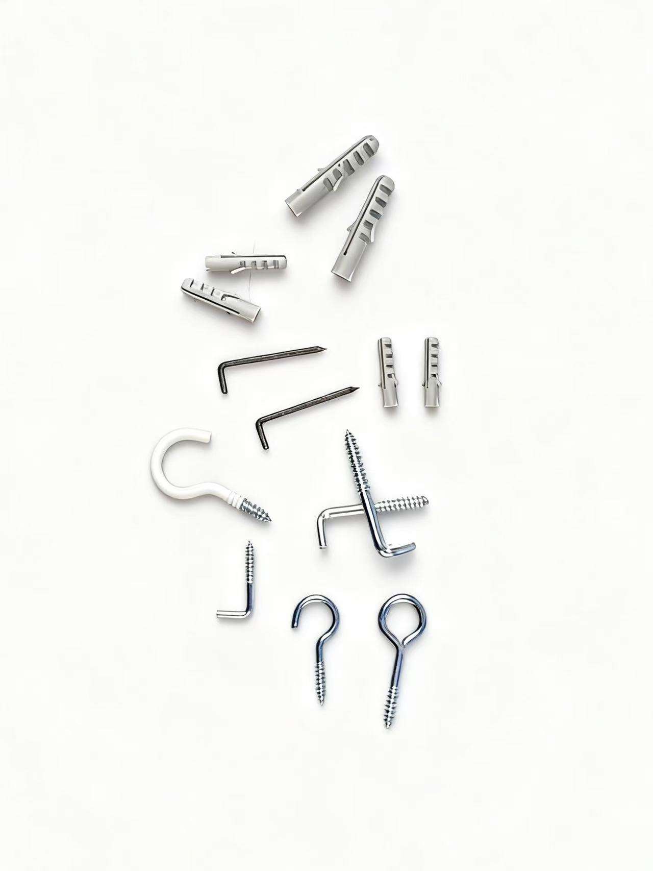 81-Piece Yellow Case Hanging Hook, Screw Hook &amp; Wall Hardware Assortment Kit for Home and Garage HKS81 - with | Sold by Uncle Wiener's Wholesale