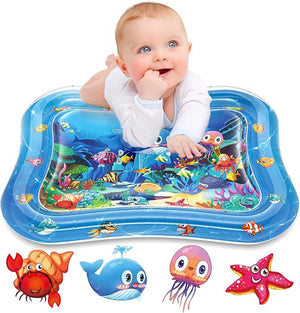 Infinno Inflatable Tummy Time Water Mat – Portable Baby Sensory Play Mat for Infants and Toddlers