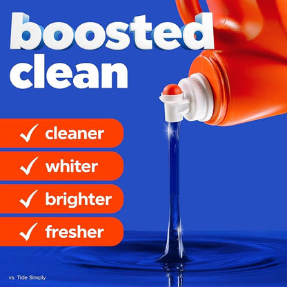 Tide Original Liquid Laundry Detergent Assorted size – assorted quantity Loads Concentrated HE Detergent for Cold Water