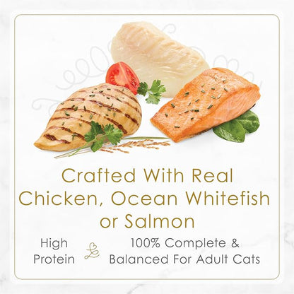 Fancy Feast Petites in Gravy Collection Wet Cat Food Variety Pack – 79.4g Trays, Pack of 24