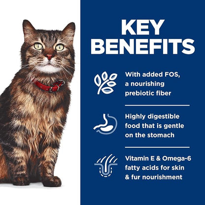 Hill’s Science Diet Sensitive Stomach & Skin Adult Wet Cat Food Variety Pack – 79.3g Pouches, Pack of 12