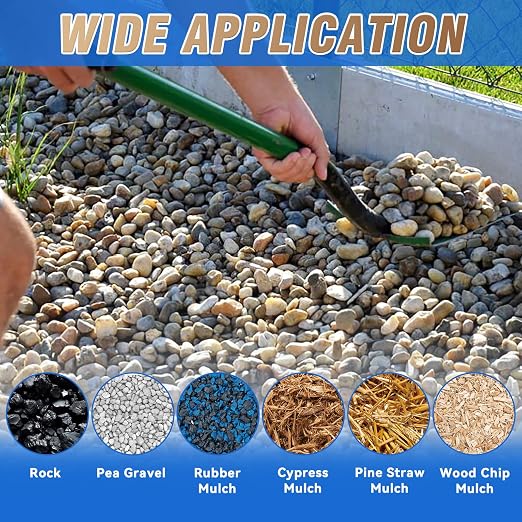 Mulch & Gravel Glue – Heavy-Duty Landscape Binder for Rocks, Pea Gravel, Bark & Garden Stabilization
