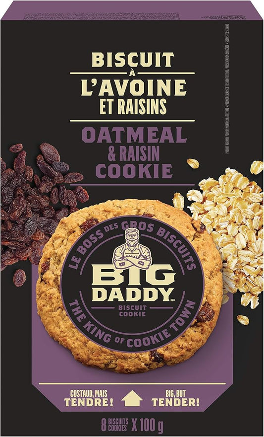 Big Daddy Cookies 800g Soft Home-Baked Style Gourmet Cookies 8 Pack