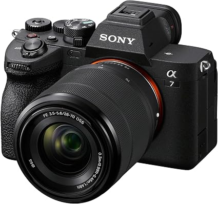 Sony Alpha 7 IV Full-Frame Mirrorless Camera with 28-70mm Lens Kit – 33MP Sony A7 IV, 4K 60p Video, 5-Axis Stabilization & E-Mount