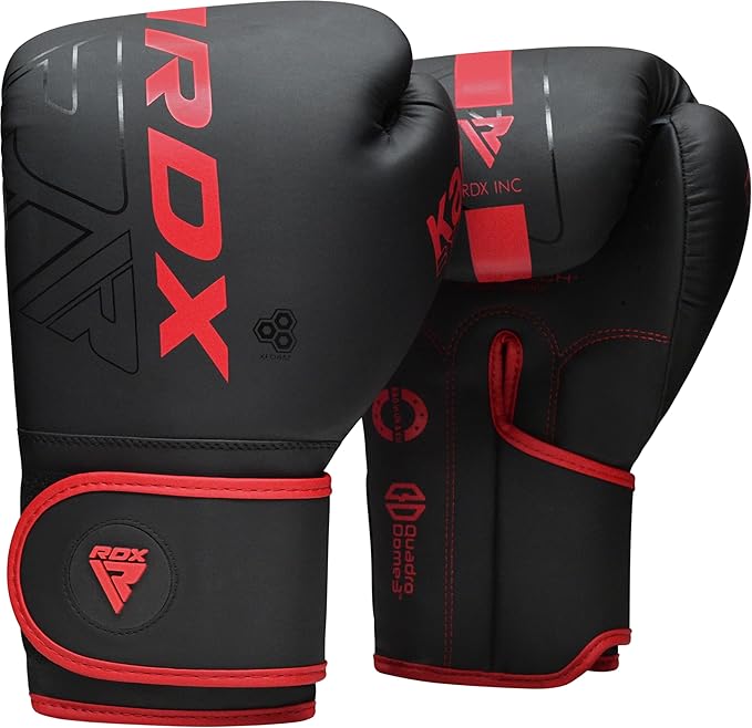 RDX Apex A5 Pro Sparring Boxing Gloves – Hook & Loop Training Gloves with Multi-Layer Shock Absorption