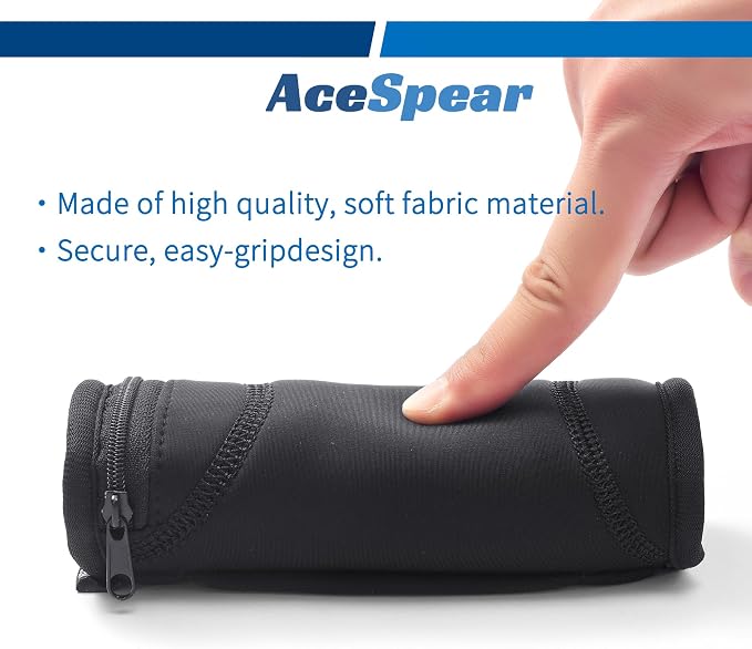 AceSpear Hand Weights Set of 2 – Soft Neoprene Walking Dumbbells with Hand Straps for Aerobics, Jogging & Fitness