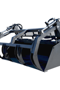 82" Skid Steer Silage Bale Grapple – Dual Cylinder, Quick Attach, Heavy - Duty Grapple Bucket - with | Sold by Uncle Wiener's Wholesale
