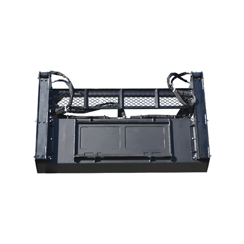 82" Skid Steer Silage Bale Grapple – Dual Cylinder, Quick Attach, Heavy - Duty Grapple Bucket - with | Sold by Uncle Wiener's Wholesale