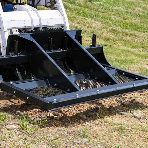 84" SKID STEER ROAD GRADER & LEVELER | HEAVY - DUTY LAND PLANER FOR GRAVEL, DIRT & CONSTRUCTION - with | Sold by Uncle Wiener's Wholesale
