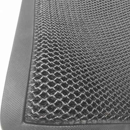 Heavy-duty 2x3 FT dirt catcher mat on light wood floor
Non-slip rubber backing for entry mat safety
Rolled-up doormat showing thickness and texture
Close-up of dirt-trapping texture on entry mat
