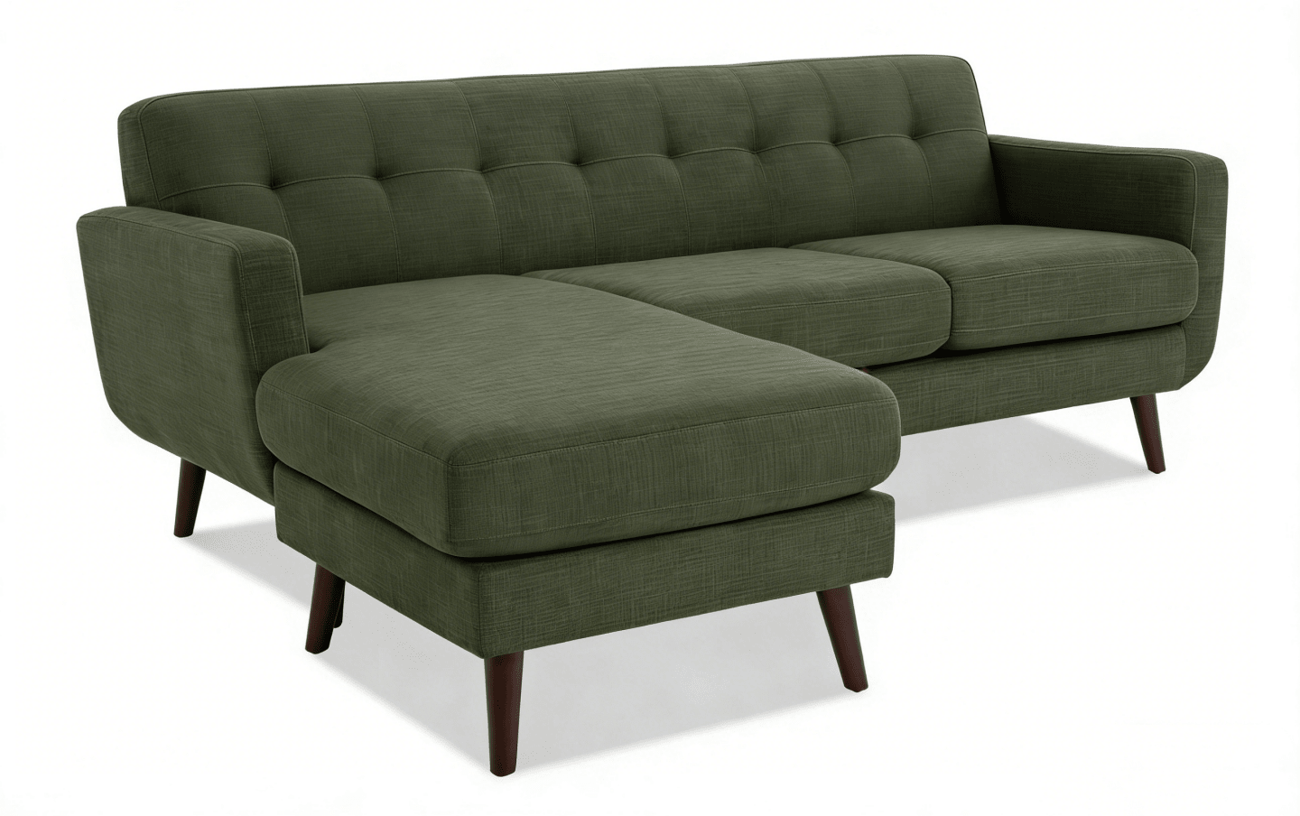 86" Mid Century Modern Sectional Sofa with Reversible Chaise – Multi-Color Options - with Gray Sectional Sofa | Sold by Uncle Wiener's Wholesale