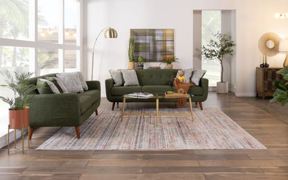 86" Mid Century Modern Sofa Couch Upholstered 3 Seater Living Room Couch Multi Color Options BOBT86GRY - with Avocado | Sold by Uncle Wiener's Wholesale