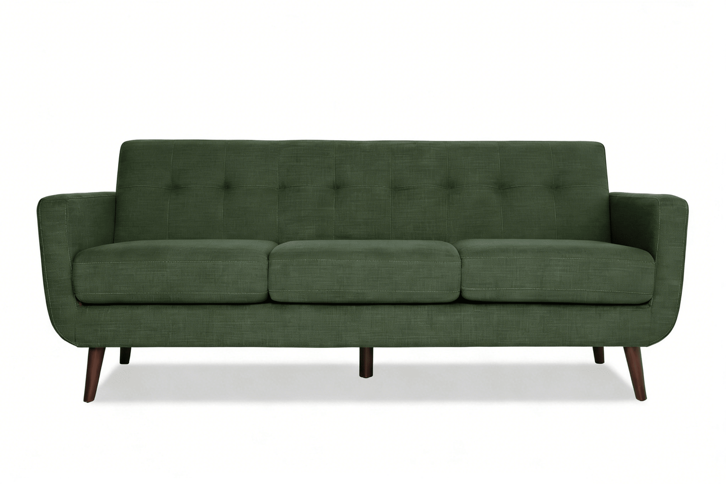 86" Mid Century Modern Sofa Couch Upholstered 3 Seater Living Room Couch Multi Color Options BOBT86GRY - with Avocado | Sold by Uncle Wiener's Wholesale