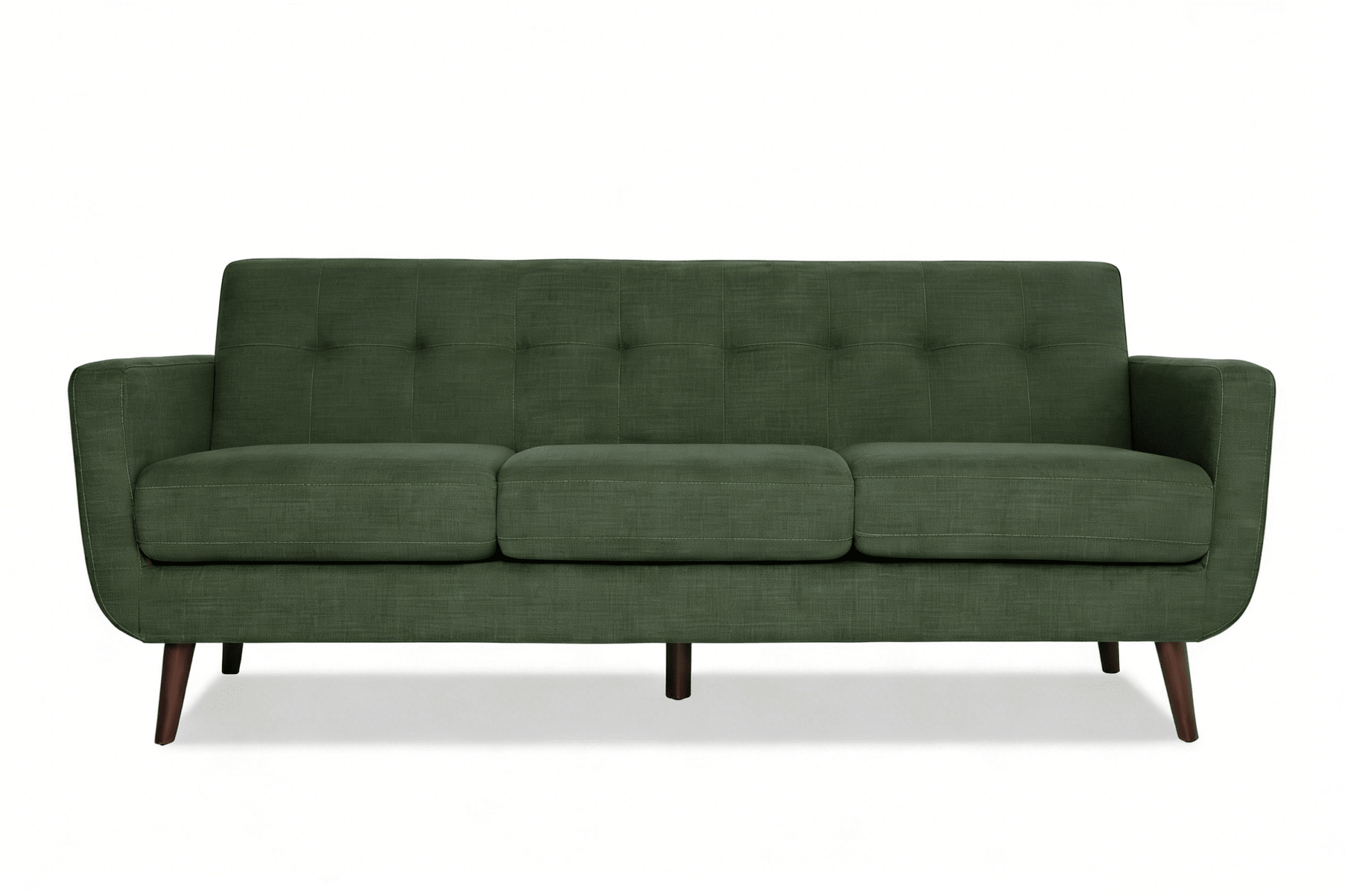 86" Mid Century Modern Sofa Couch Upholstered 3 Seater Living Room Couch Multi Color Options BOBT86GRY - with Avocado | Sold by Uncle Wiener's Wholesale