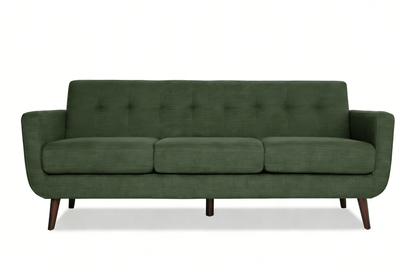 86" Mid Century Modern Sofa Couch Upholstered 3 Seater Living Room Couch Multi Color Options BOBT86GRY - with Avocado | Sold by Uncle Wiener's Wholesale