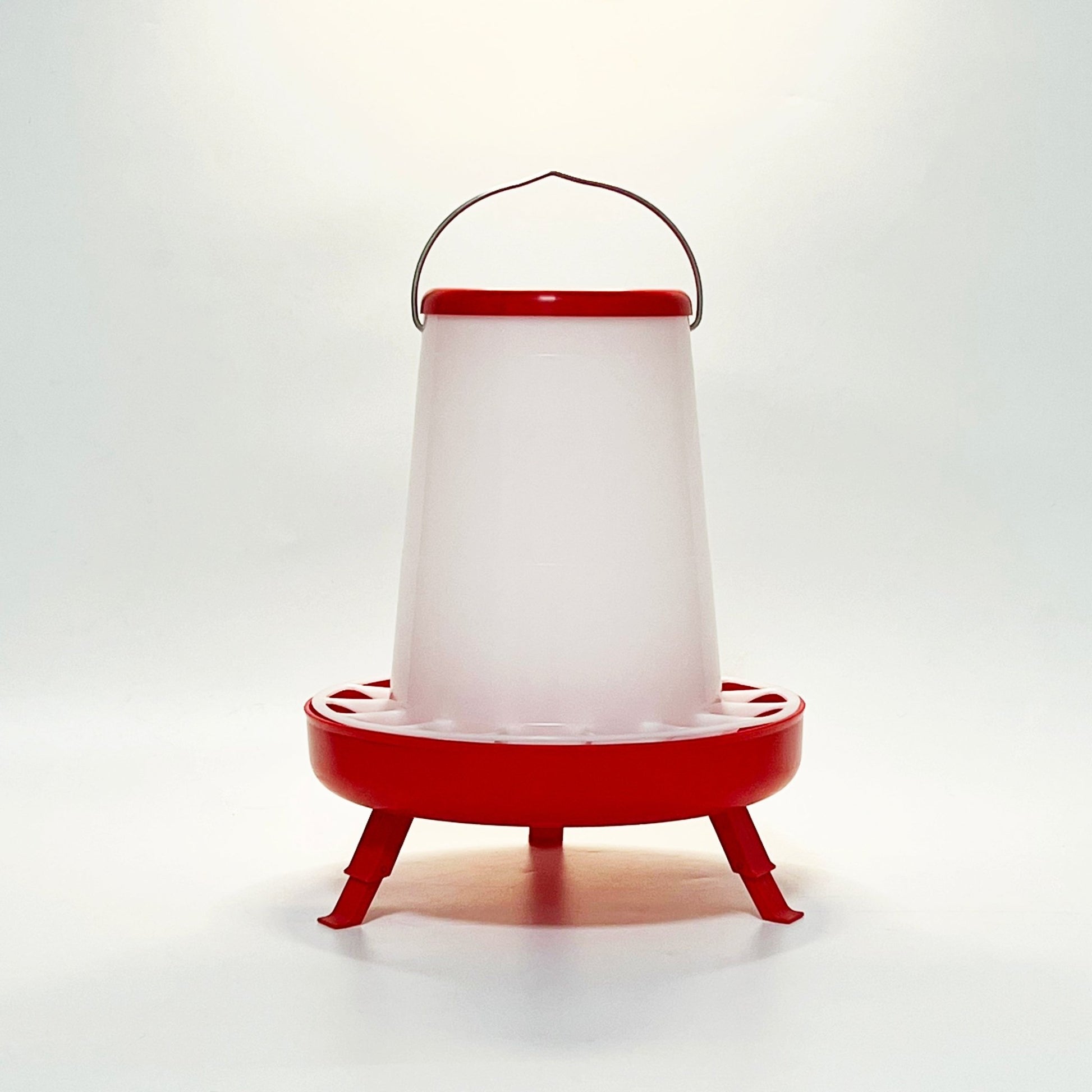 8L Poultry Drinker & 5kg Poultry Feeder with Legs – Heavy - Duty Elevated Chicken Waterer & Feeder Set for Clean, Efficient Feeding - with 5kg Poultry Feeder with Legs | Sold by Uncle Wiener's Wholesale