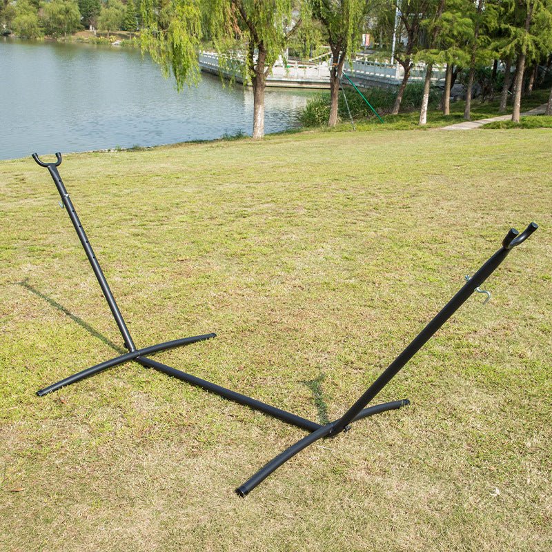 9 FT Heavy - Duty Hammock Stand – Portable Black Steel Hammock Frame with Carry Case S3097 - with | Sold by Uncle Wiener's Wholesale