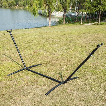 9 FT Heavy - Duty Hammock Stand – Portable Black Steel Hammock Frame with Carry Case S3097 - with | Sold by Uncle Wiener's Wholesale
