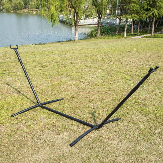 9 FT Heavy - Duty Hammock Stand – Portable Black Steel Hammock Frame with Carry Case S3097 - with | Sold by Uncle Wiener's Wholesale