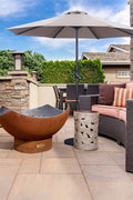 9 FT Patio Outdoor Umbrella – Sunshade for Deck, Garden & Backyard - with Gray | Sold by Uncle Wiener's Wholesale