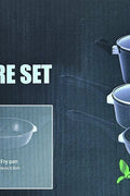 9 - Piece Non - Stick Cookware Set – Durable Precision Aluminum K0027 - with | Sold by Uncle Wiener's Wholesale