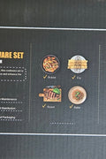 9 - Piece Non - Stick Cookware Set – Durable Precision Aluminum K0027 - with | Sold by Uncle Wiener's Wholesale