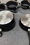 9 - Piece Non - Stick Cookware Set – Durable Precision Aluminum K0027 - with | Sold by Uncle Wiener's Wholesale