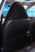 Black Waterproof Car Seat Cover with Anti-Slip Backing – Universal Fit for Front Seats