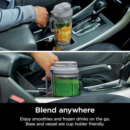 Ninja Blast Max BC251CSL Portable Blender – 22 oz Cordless Twist & Go Blender with Auto-iQ