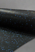 Rubber Gym Roll Flooring – Blue Speck Finish 3.28 ft x 32.80 ft
Rubber Gym Roll Flooring Installed in Fitness Studio
Black Rubber Roll Mat for Gym and Garage Floors
CrossFit Gym with Rubber Flooring Roll