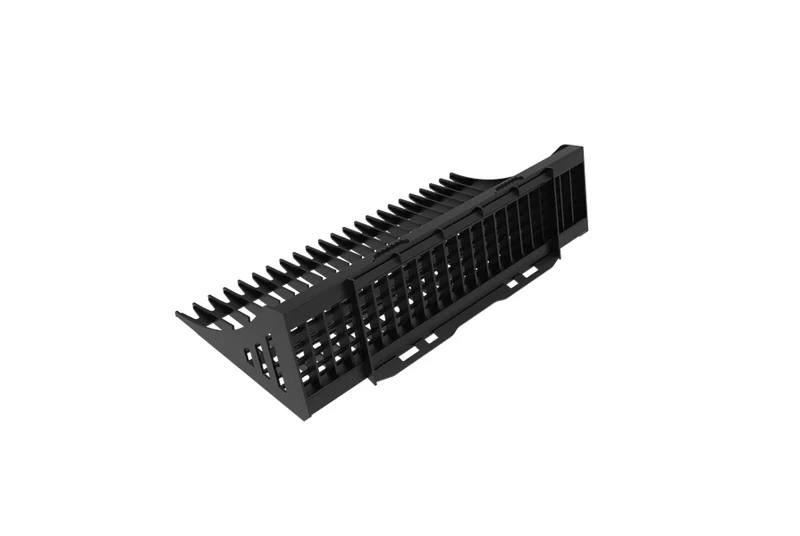96", 84" & 72" Deluxe Rock Buckets – Heavy-Duty Skeleton Grapple Attachments for Skid Steer - Skid Steer Attachments with 96″ DELUXE ROCK BUCKET | Sold by Uncle Wiener's Wholesale