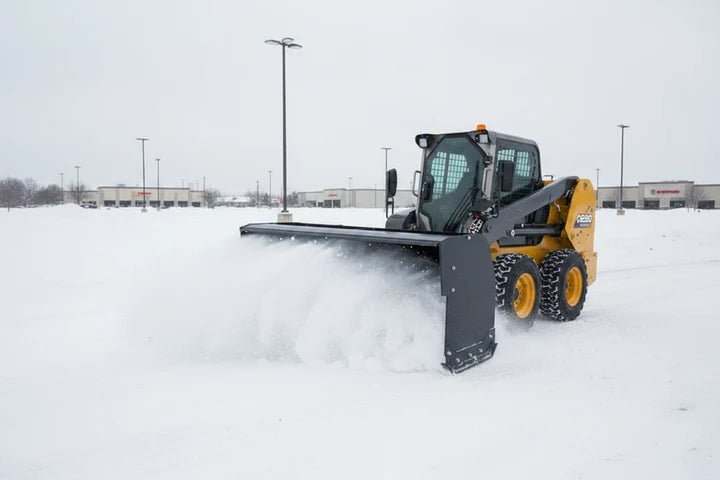 96" Skid Steer Trip Edge Snow Pusher 8 ft Hydraulic Snow Removal Blade TSP244 - with | Sold by Uncle Wiener's Wholesale
