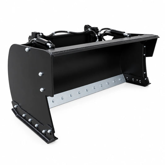 96" Skid Steer Trip Edge Snow Pusher 8 ft Hydraulic Snow Removal Blade TSP244 - with | Sold by Uncle Wiener's Wholesale