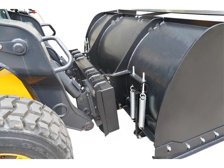 96" Skid Steer Trip Edge Snow Pusher 8 ft Hydraulic Snow Removal Blade TSP244 - with | Sold by Uncle Wiener's Wholesale