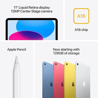 Apple iPad 11-Inch A16 Wi-Fi Tablet 256GB Silver