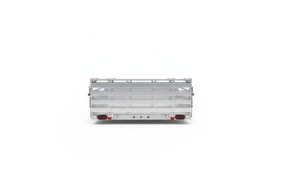 6x10 Aluminum Utility Trailer with Side Panels Torsion Axle LED Lighting Heavy Duty 3500 lbs GVWR AWA610AL