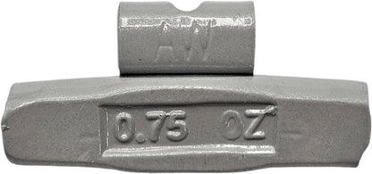 100pc Wheel Weights Set 0.25–1oz Clip-On Assorted Styles