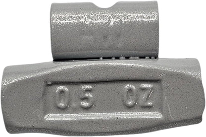 100pc Wheel Weights Set 0.25–1oz Clip-On Assorted Styles