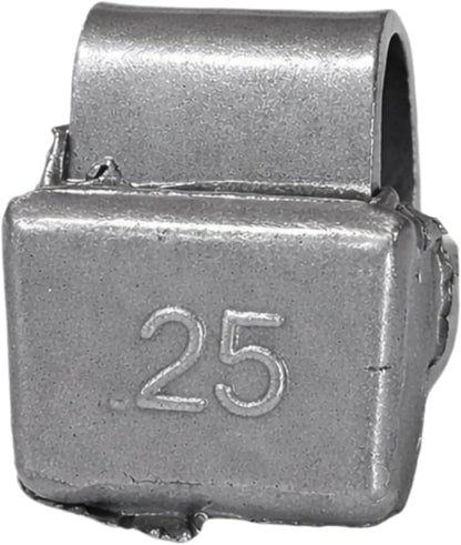 100pc Wheel Weights Set 0.25–1oz Clip-On Assorted Styles