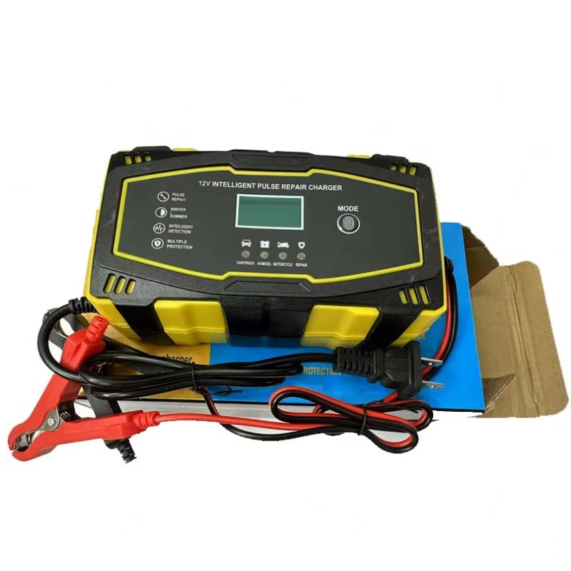 12V 6A Intelligent Pulse Repair Battery Charger Automatic Smart Charger BC1206Y