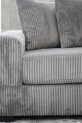 Oversized Corduroy Sectional Sofa with Ottoman – Front Room Setup
Gray 2-Piece Corduroy Sofa Set – Side Angle View
Comfy Deep-Seated Sectional Couch – Top View with Ottoman
Textured Corduroy Upholstery Sofa – Lounge Setup
Living Room Furniture – Modern Corded Sectional with Pillows