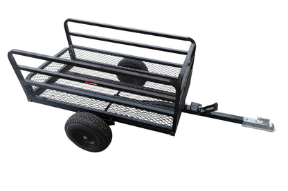 Heavy Duty Steel Utility Trailer Cart 900 lb (408 kg) Tow-Behind Garden ATV Cart BT007