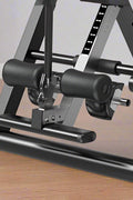 Folding inversion table for back pain relief and spinal decompression
Adjustable inversion table for home use and fitness therapy
Close-up of padded backrest and ankle support on inversion table
Foldable back stretcher in upright storage position
User on inversion table demonstrating full inversion angle