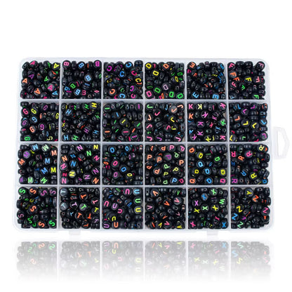 Alphabet Bead Jewelry Making Kit 1000+ Pieces DIY Bracelet Necklace Craft Set 3 Styles BEAD79