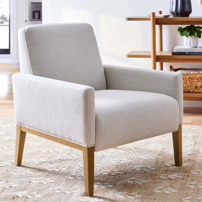 Better Homes & Gardens Reading Accent Chair, Cream 840697177766